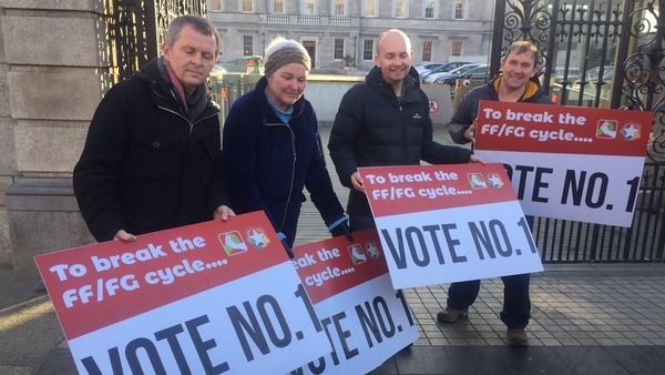 Solidarity-People Before Profit appealed to those who have expressed fury at the two biggest parties to come out on Saturday and make their voices heard