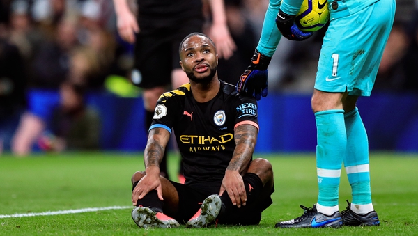 Sterling is definitely out of this weekend's game against West Ham