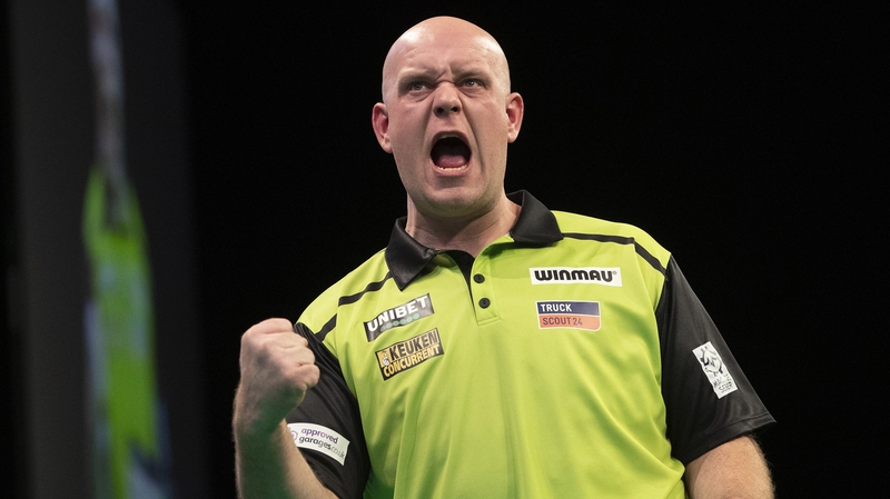 Van Gerwen opens Premier League defence with a win