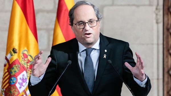 Catalonia's regional leader Quim Torra has held talks with Spanish Prime Minister Pedro Sanchez