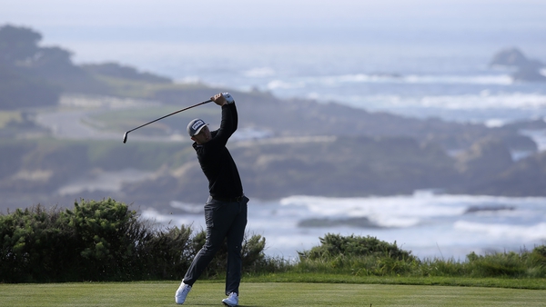 Seamus Power carded a 68 during the second round of the Pebble Beach Pro-Am at Spyglass Hill.