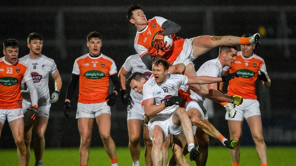 Armagh raced into 0-08 and 0-01 lead at half-time and never relinquished that advantage in the second period