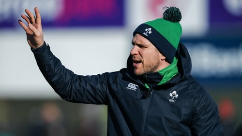 Ireland head coach Adam Griggs has kept faith with the same team that defeated Wales last time out