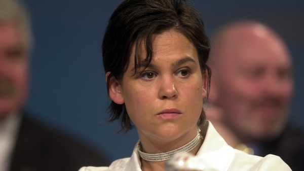 Mary Lou McDonald, seen here in 2004, has led the party's largest Dáil representation in modern history (Pic RollingNews.ie)