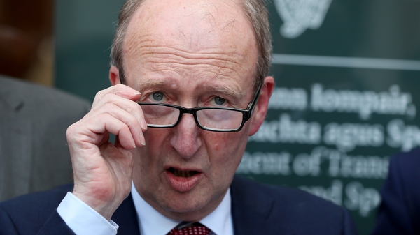Shane Ross said documents will be treated as valid while NCT and driving test centres remain closed
