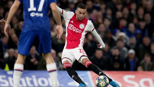 Ziyech and Ajax faced Chelsea in this season's Champions League group stages