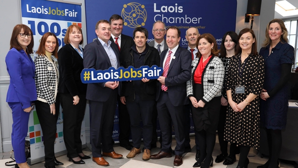 The Laois Jobs Fair was organised by Laois Chamber of Commerce