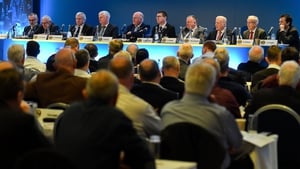 The top table and delegates at the 2019 Congress