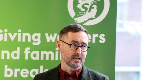 SF housing spokesperson Eoin Ó Broin said it signals 'a radical change of direction' (Picture: RollingNews.ie)