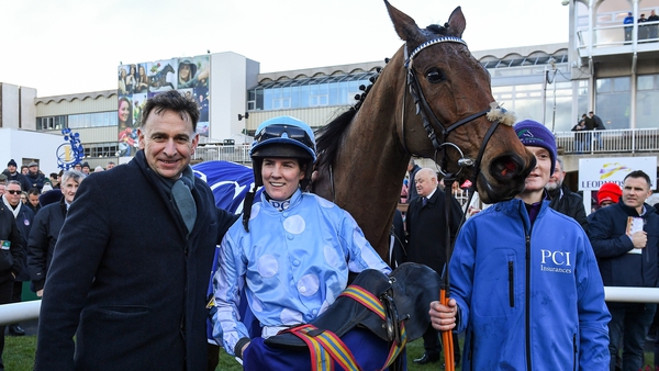 Henry de Bromhead, Rachael Blackmore and Honeysuckle enjoyed a campaign to remember last season