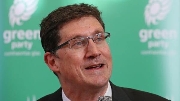 Eamon Ryan said his party would not go into coalition for the sake of making up the numbers