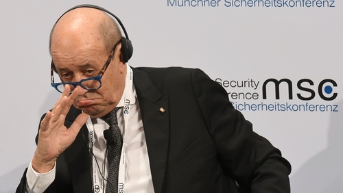 Jean-Yves le Drian said it would be tough to achieve Britain's aim of agreeing a free trade deal by the end of the year Jean-Yves le Drian said it would be tough to achieve Britain's aim of agreeing a free trade deal by the end of the year