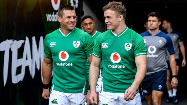 CJ Stander and Josh van der Flier have impressed in Ireland's first two Six Nations games