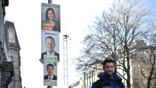 "What would happen if we removed posters from our electoral process?" Photo: Ben Stansall AFP via Getty Images