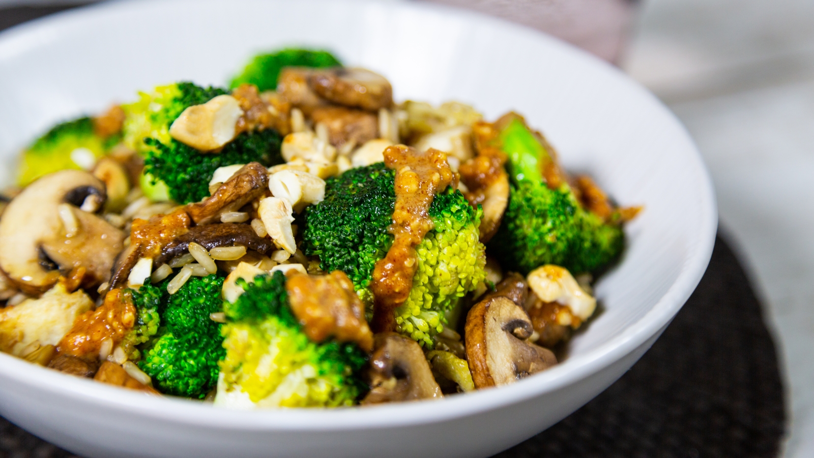 Nutty Fried Rice with Satay Sauce OT