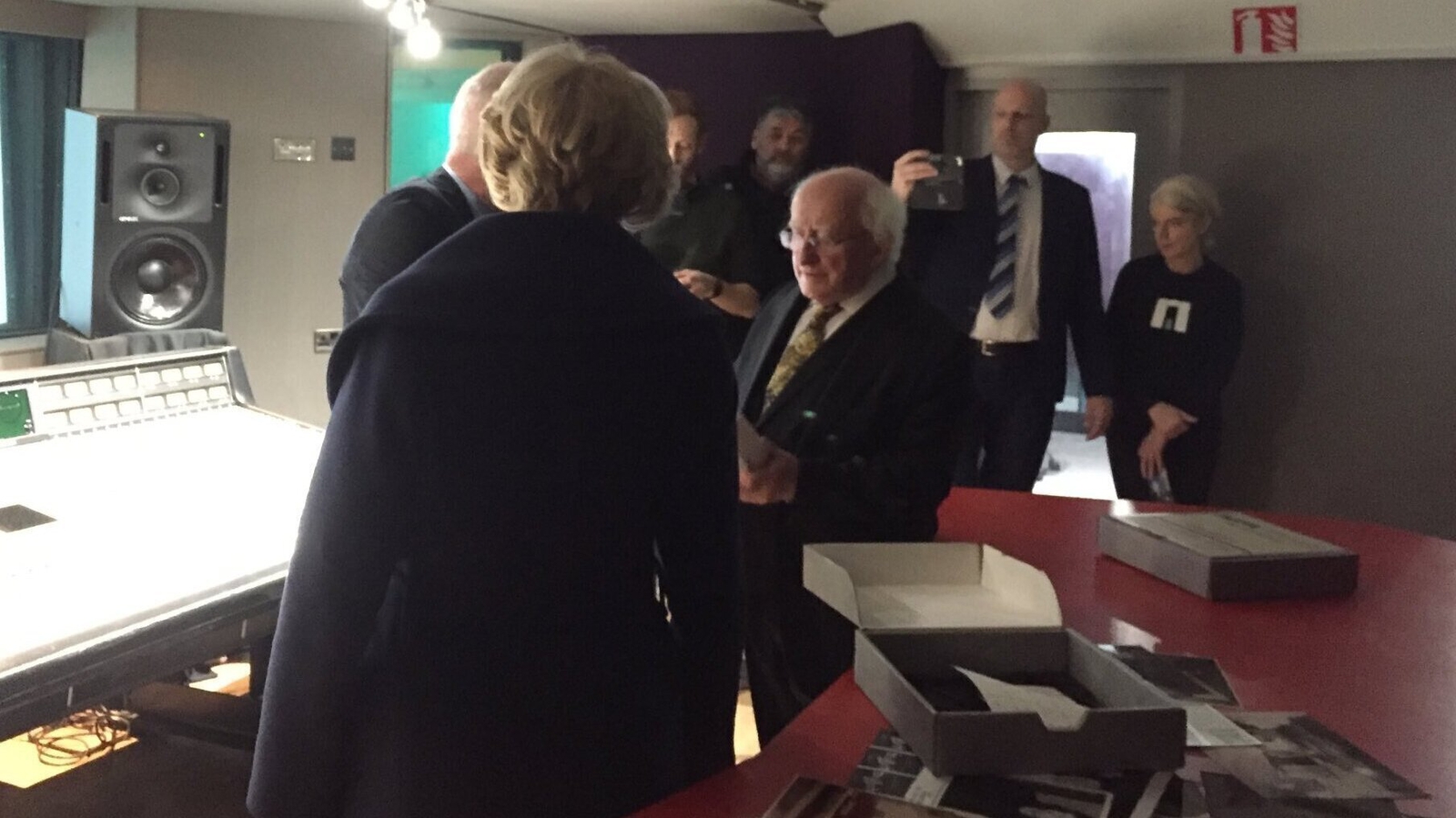 President among first to visit new Windmill Lane tour