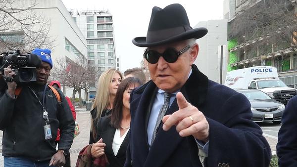 Roger Stone was convicted in November of lying to Congress