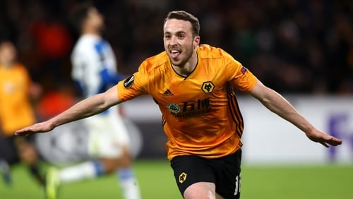 Diogo Jota has won four caps for Portugal