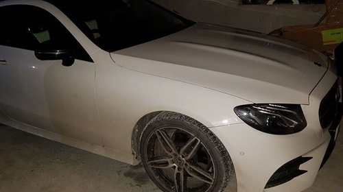 A 171-registered white AMG Mercedes-Benz C200 Coupé was seized, along with cash and electronic devices