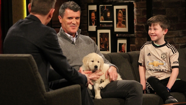 Roy Keane was for once lost for words when he met Donegal youngster Daragh Curley on Friday night's Late Late Show