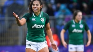 Sene Naoupu and her Irish team-mates are excited by the chance to take on England.