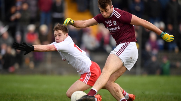 Paul Conroy scoring one of Galway's goal