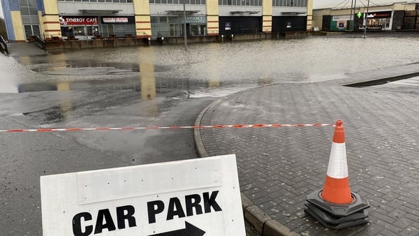 The business community say that while land and some car parking in the town has been flooded, they remain open for business