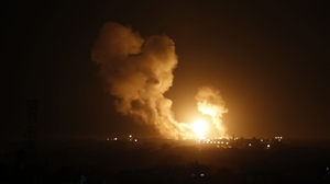 The Israeli military said it had struck dozens of Islamic Jihad targets throughout Gaza