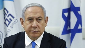 Israeli Prime Minister Benjamin 
 Netanyahu tweeted "thank you" in response to the polls