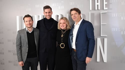 Leigh Whannell, Oliver Jackson-Cohen, Elisabeth Moss and Jason Blum at The Invisible Man premiere