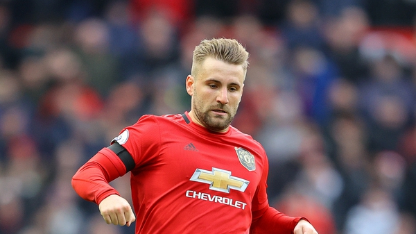 Shaw was last season's player of the year at Man United