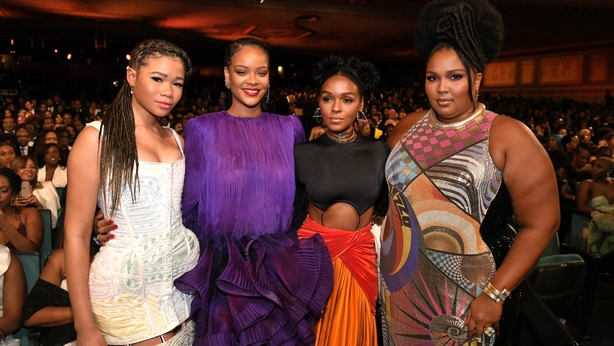 Storm Reid Rihanna Janelle Monae and Lizzo