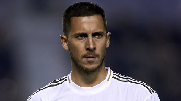 Hazard will miss both legs of Real Madrid's tie against Manchester City