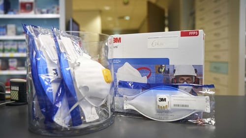 Millions of face masks, goggles and face shields will begin arriving in the next two weeks