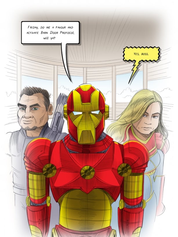 what is iron man's suit really made of