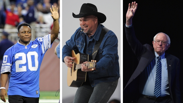 Some fans were confused about which Sanders Garth Brooks was endorsing