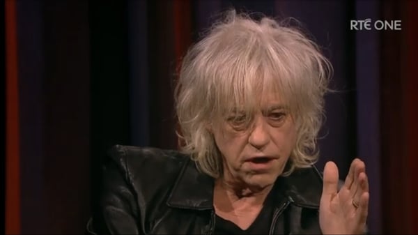 Boomtown Rats singer Bob Geldof