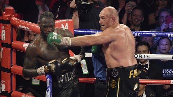 Tyson Fury recorded a seventh-round technical knockout over Deontay Wilder in his most recent bout last February