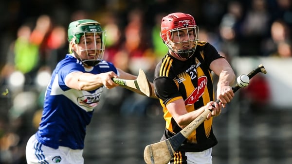 James Maher of Kilkenny in action against Laois' James Ryan