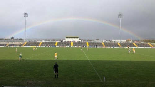 Antrim took the points from Tralee (Pic: Antrim GAA Twitter)