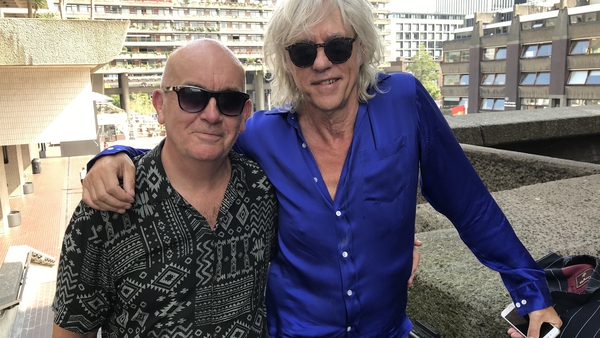 Citizens Of Boomtown: Billy McGrath and Bob Geldof pictured in London, 2019
