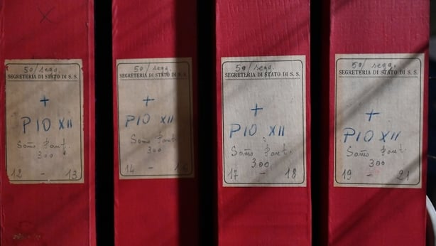 Pope Pius XII files Vatican