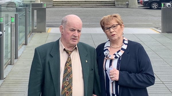 Breege Quinn, alongside husband Stephen, said she was not satisfied with what she termed 