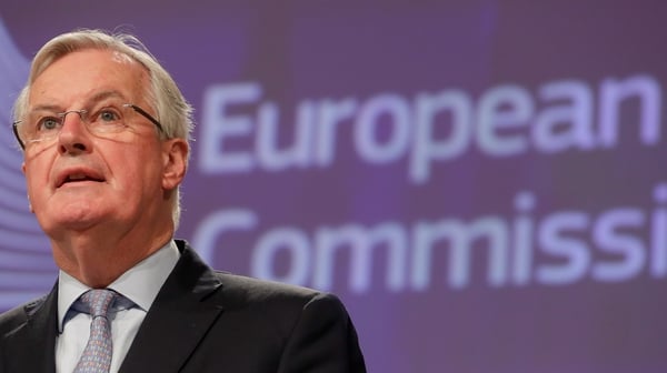 Michel Barnier said he was 'doing well' after he tested positive for Covid-19