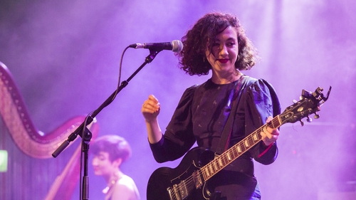 Maija Sofia performing at the Choice Music Prize ceremony