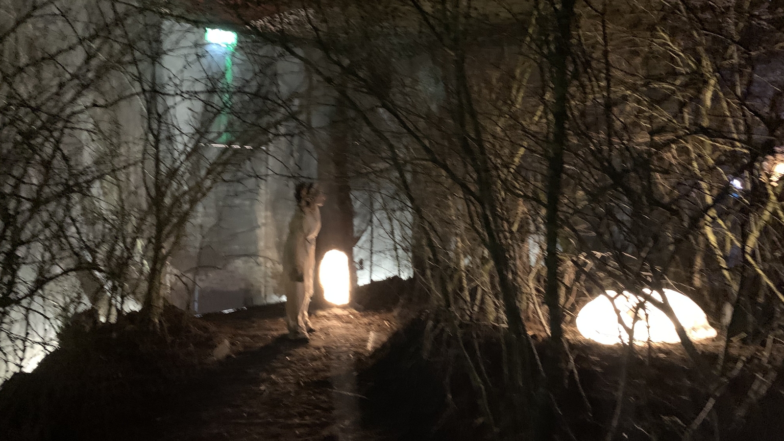Galway Airport repurposed for play on Irish language