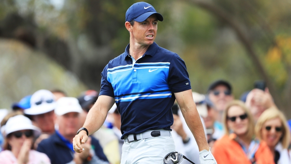 Rory McIlroy remains in the hunt despite a second round 73