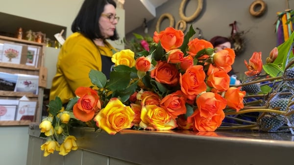 Bronagh Harte says normally Eastern European men buy flowers