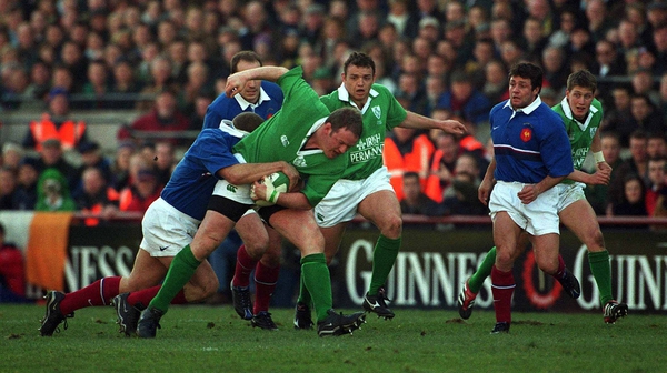Ireland's win over France in February was the last Six Nations game they played for six seven months