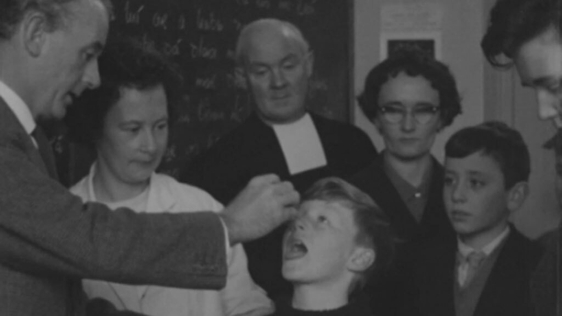 Oral polio vaccination, Sligo (1965)
